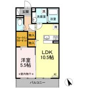 ウィルハイツ福井の間取り画像