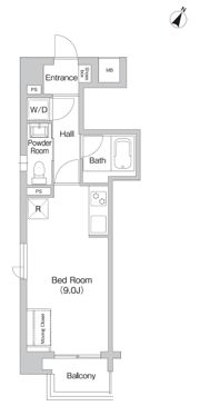 プライムアーバン三軒茶屋の間取り画像