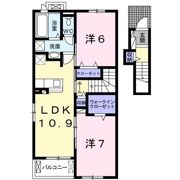グレイス アイリス Ⅱの間取り画像