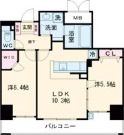 エステムプラザ神戸元町・海岸通の間取り画像