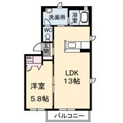 ハーズ乙多見の間取り画像