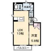 ハーズ乙多見の間取り画像