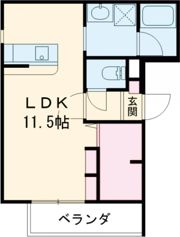 ブーフ ベルクの間取り画像