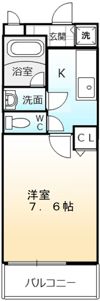 クレシェンテ老松の間取り画像