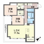 ベレオガーデンズ Miwaの間取り画像