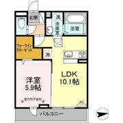 DーRoom幸町の間取り画像