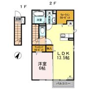 エクセル平山壱・弐番館の間取り画像