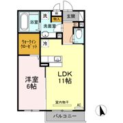 ベルテの間取り画像