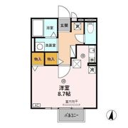 ボンヌ・シャンス Ⅱの間取り画像