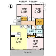 グランディールの間取り画像