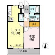 プロシード神野西の間取り画像