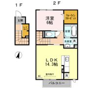 ベル マノワール コセの間取り画像