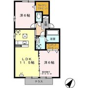 クレールメゾン Cの間取り画像