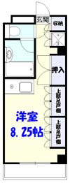 ダイヤキャビンの間取り画像