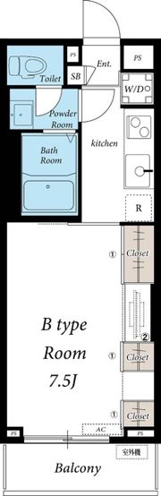 リブリ・ダイヤの間取り画像