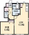 ビ・ボーン B棟の間取り画像