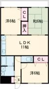 シンシアリーIの間取り画像