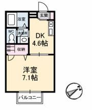 ティアラ藤の間取り画像