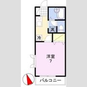 ハイツ緑苑の間取り画像