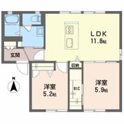 クレセント・トウヨウ A棟の間取り画像