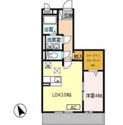 セジュール亀山 A棟の間取り画像