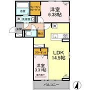 ブリシアの間取り画像