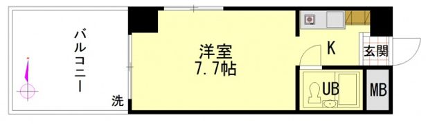 センテニアル横川の間取り画像