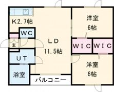 ViewingII (ビューイング2)の間取り画像