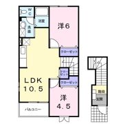 パールヴィレッジRE Bの間取り画像
