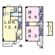 リバティーⅡの間取り画像