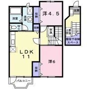 グランデAの間取り画像