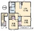 アイリスⅡの間取り画像