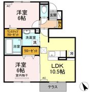 AQUA TERRACEの間取り画像