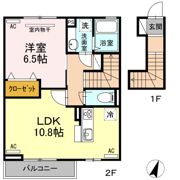 Casa Con Patioの間取り画像