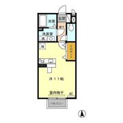 グレイスガーデン Aの間取り画像
