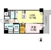 RESIDENCE丸の内七間町の間取り画像