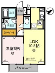 コージーコートの間取り画像