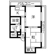 クラシティ御幸の間取り画像