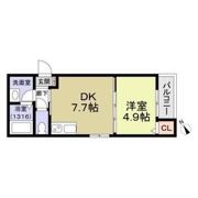 シティコート徳庵の間取り画像