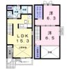 シャルム画図Ⅱ番館 Aの間取り画像