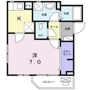 カーサ ルフスの間取り画像