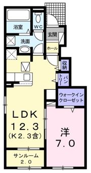 ククナの間取り画像