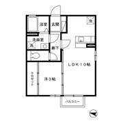 レセンテヒルの間取り画像