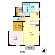 プルメリアの間取り画像