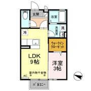 プレジールの間取り画像