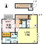 ウイングMISAWA ⅩIVの間取り画像