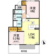 ハイムほなみの間取り画像