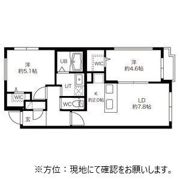 The gate of Huga(ザゲイトオブヒューガ)の間取り画像