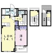I・VILLAGE大手町 Aの間取り画像