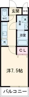 フジパレス浜寺ノースI番館の間取り画像